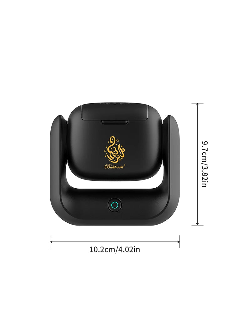 Electronic Incense Burner New Style Rotatable Aroma Machine High Quality Arabian Censer USB Rechargeable Gift Set