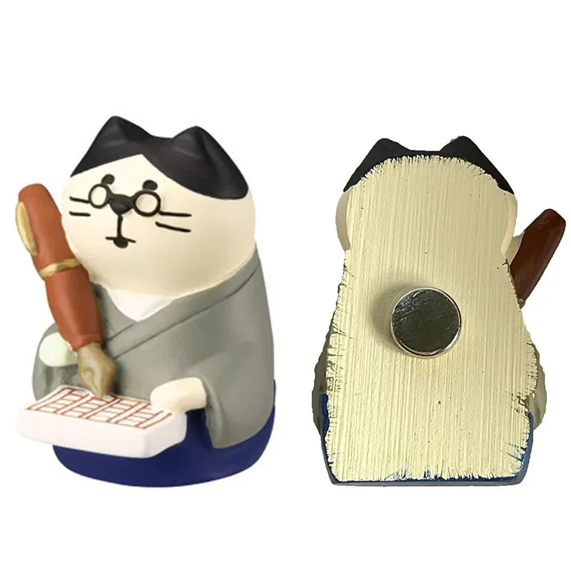 Resin Cute Cartoon Cat Fridge Magnetic Sticker Kawaii Zakka 3D Refrigerator Magnet Cute Magnets Home Decor New مغناطيس ثلاجة