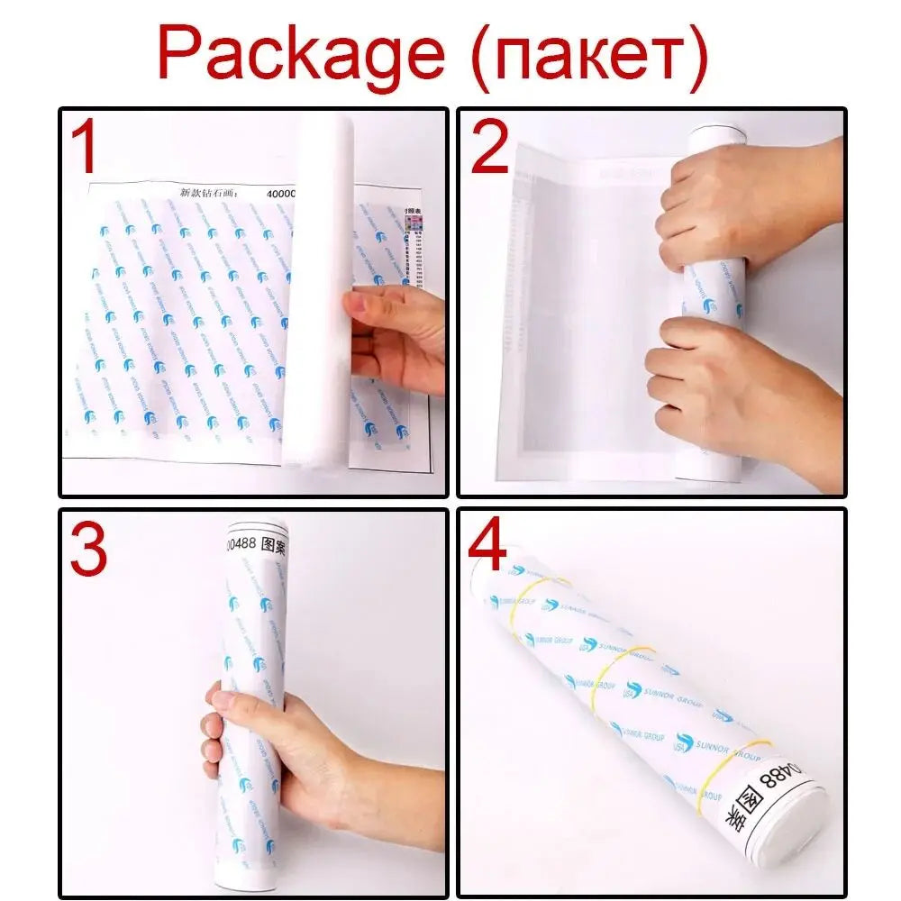 HOMFUN 22 Piece Diamond Painting Art Pen Kit: Ergonomic Comfort Grip, Precision Steel Tips Roller & Clay in Gift Box, Ideal DIY