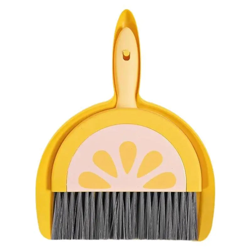 Desktop mini broom set tools, small broom for desk, office desk and dining table, dustpan combination