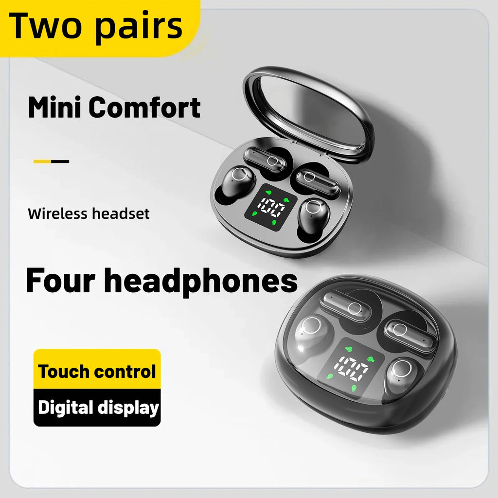 INSONIXN 2in1 Wireless Bluetooth Earbuds