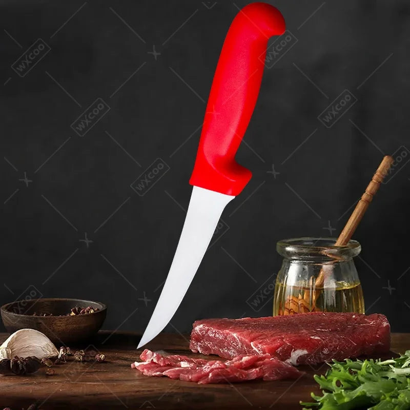 Kitchen Boning Knife Stainless Steel Skinning Carving Knife Meat Butcher Cleaver Utility Slicing Fish Vegetable Fruit Knives