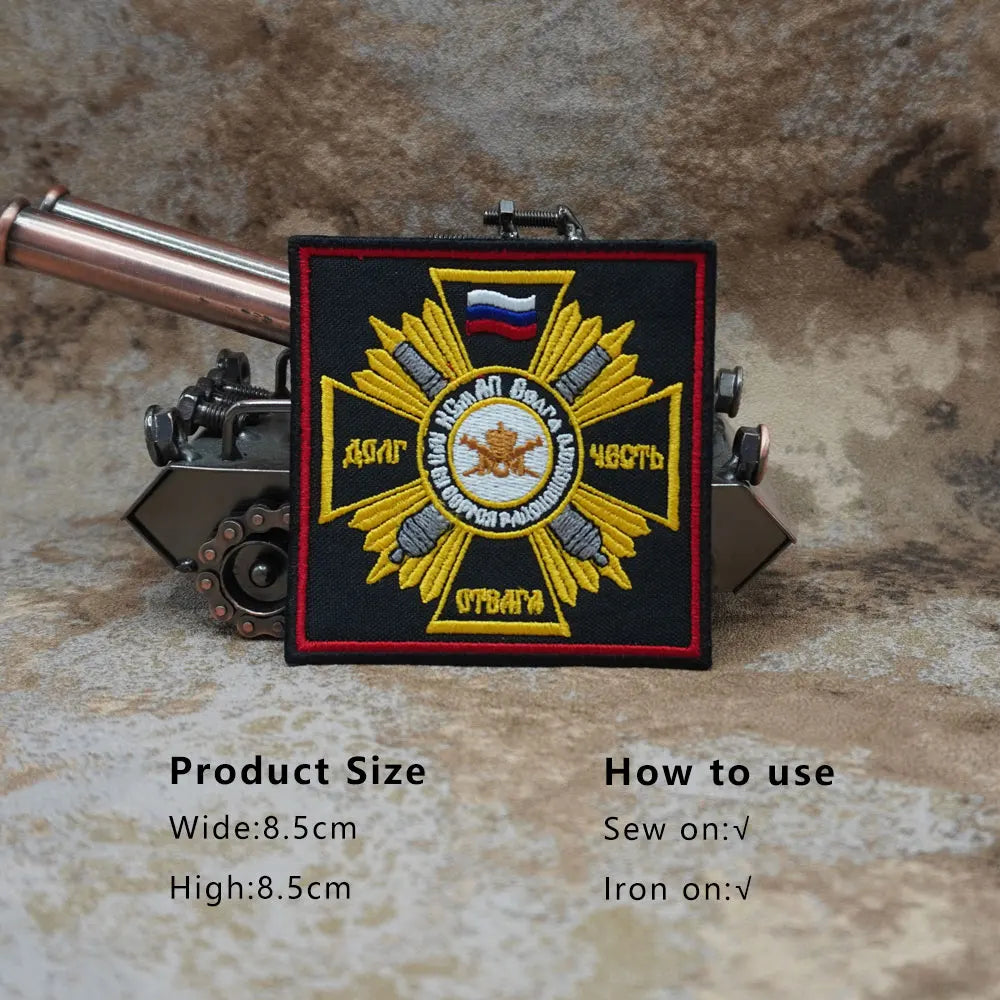 Добровольческий корпус,tactical embroidery patches,exquisite and high-quality,used for cloth,back with hook