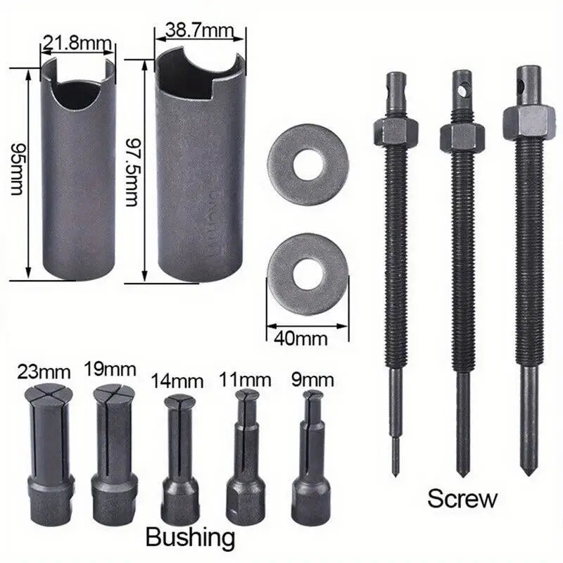 1Set Bike Bearing Disassembly Tool Bearing Puller Remove Set