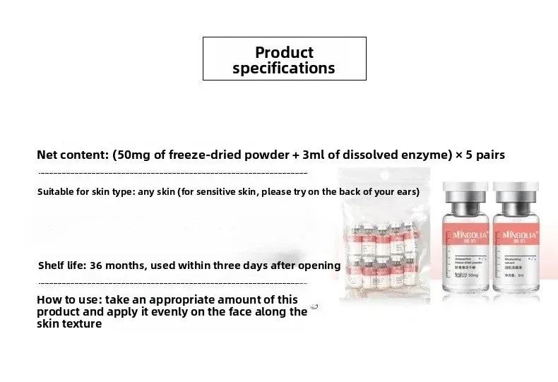 Astaxanthin Peptide Freeze-dried Powder, Nicotinamide Essence, Skin Care Set