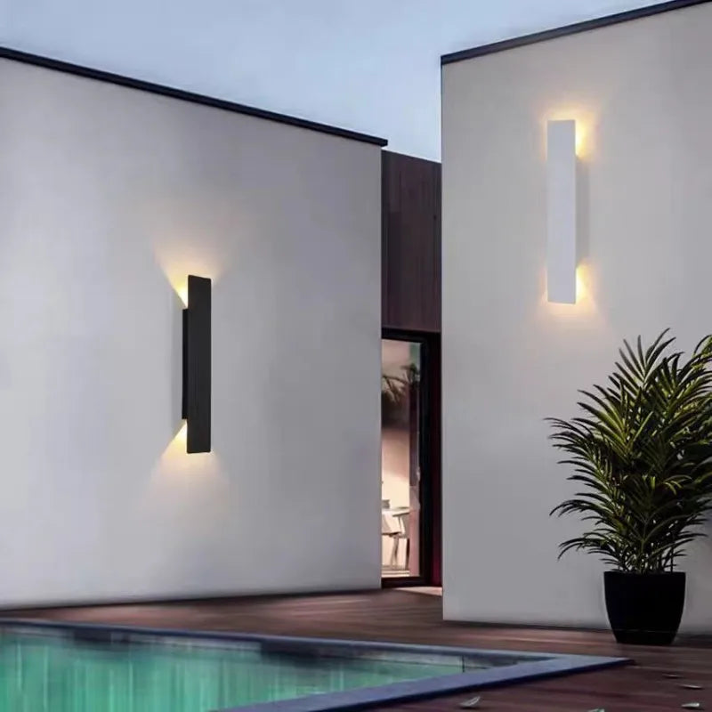 IP65 Waterproof Rectangular Outdoor Wall Light – Ideal for