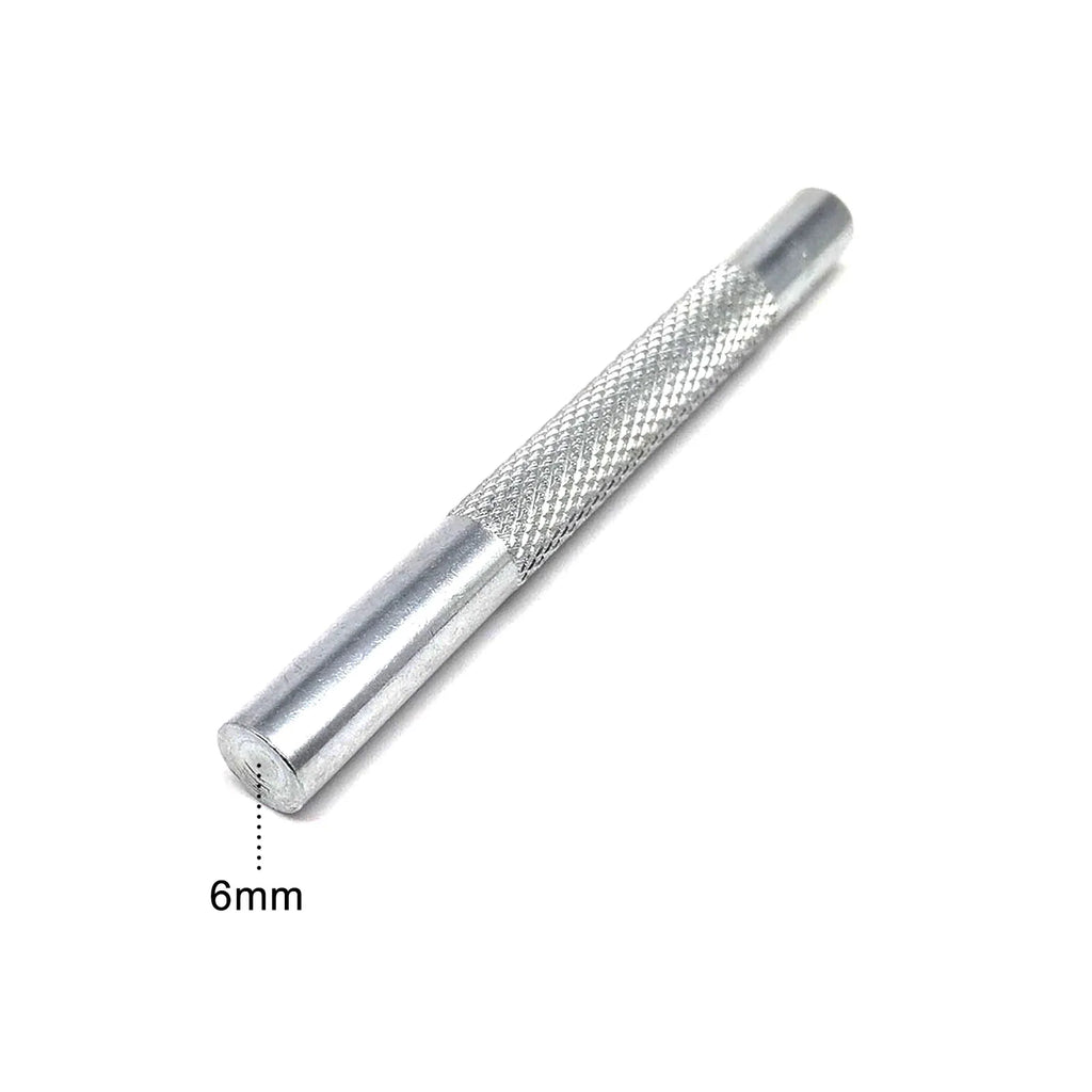 6mm 8mm 10mm Die Punch Tool Steel Rod for Metal Double Cap Side Round Rivet Decorative DIY Nailhead Spike Stud