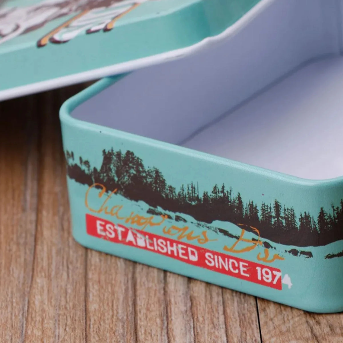 Vintage Storage Iron Box Creative Rectangular Tinplate Box For Hairpin Card Jewelry Organizer Rural Nostalgic Storage Boxes