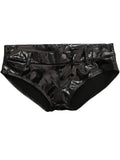 S-5XL Low Waist Wet Look PVC Shorts Shiny PU Leather Hot Pants Short Jeans Sexy Micro Mini Bermudas Trunks Clubwear Streetwear