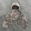 Streetwear Zip Hoodie Y2K Clothes Men Women Harajuku Gothic Retro Camo Graphic Oversized Hoodie Sweatshirt Fashion Casual Tops