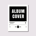 Custom Song Poster Music Wall Art Album Cover Print Music App