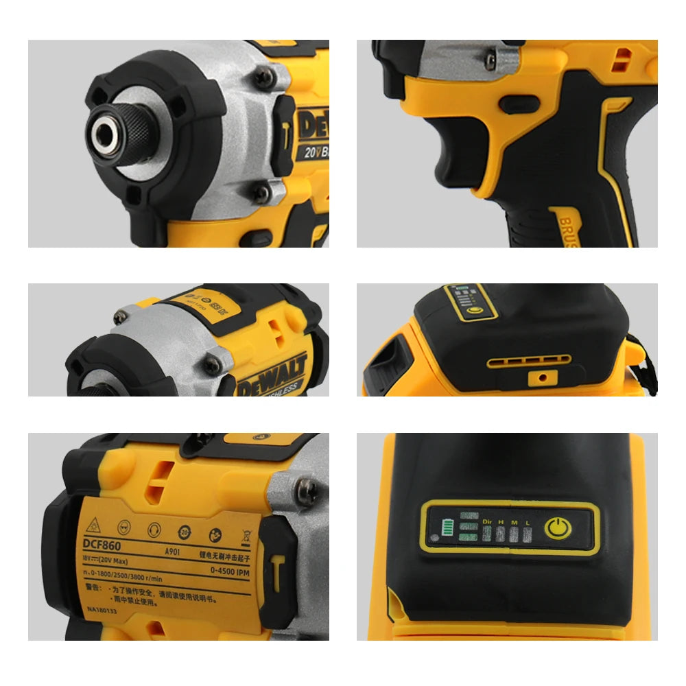 DeWalt DCF860 20V Cordless Brushless Screwdriver