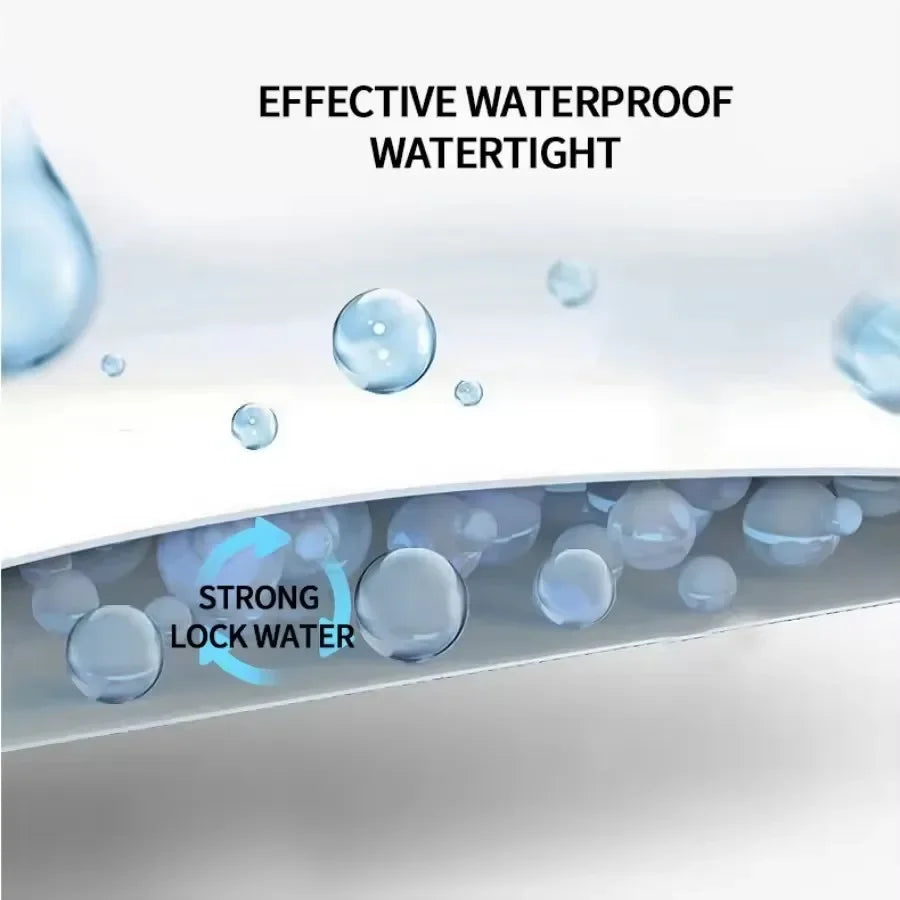 Waterproof Pillowcase, Excluding Pillows 3 Types of Jacquard 48x74cm Pillowcase for Bedroom,Pillow Cover for Home
