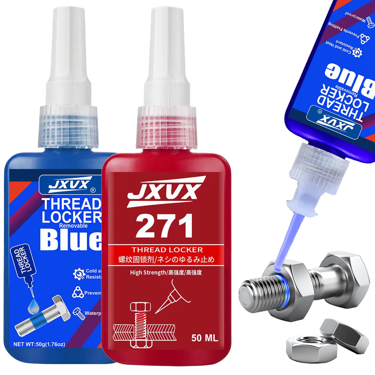 Tightener 243 271 Threadlocker (Equivalent to Loctite) Anaerobic Adhesive