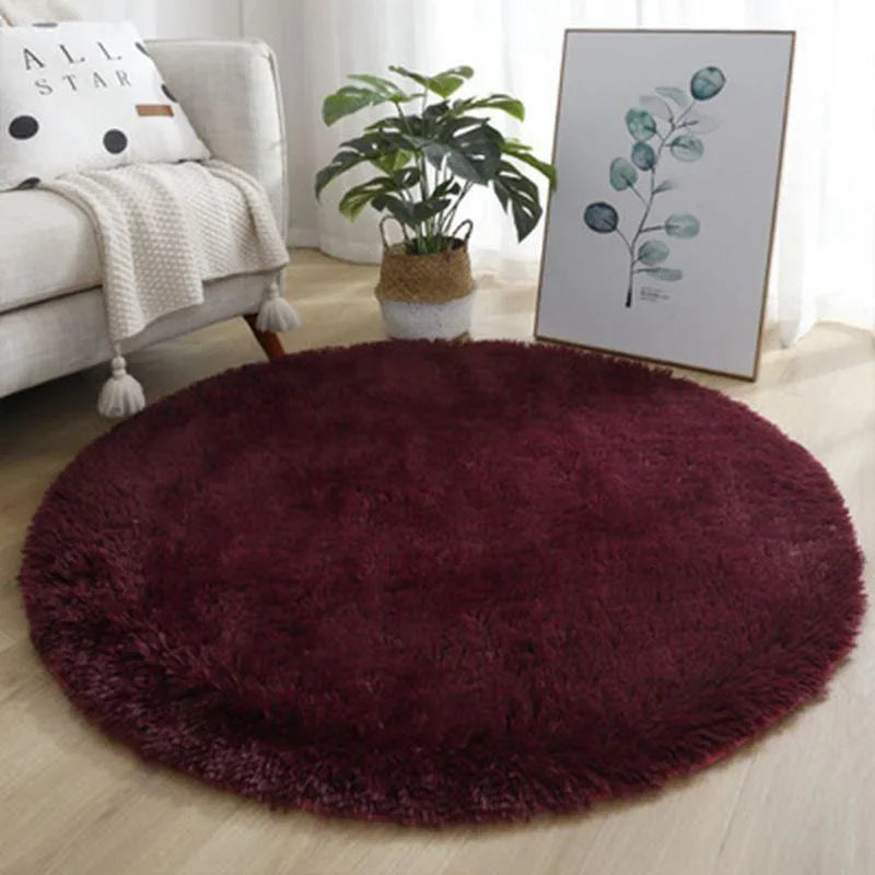 VIKAMA Simple Pink Girly Heart Plush Carpet Bedroom Bed Blanket Room Full Of Easy To Care Carpet Cute Princess Carpet Home Decor
