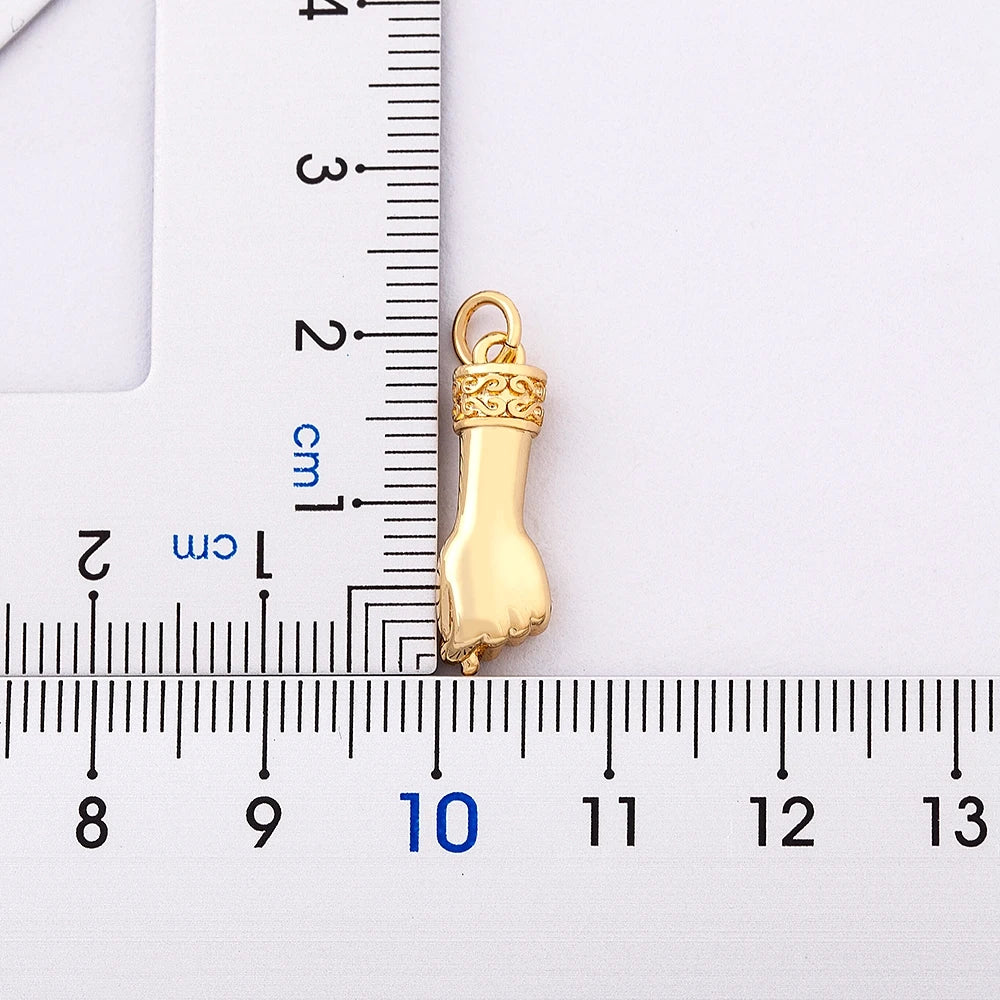 AIBEF Classic Gold Plated Copper Wristband Pendant Necklace Women Creative Design Sports Style Fashion Party Personalized Gifts