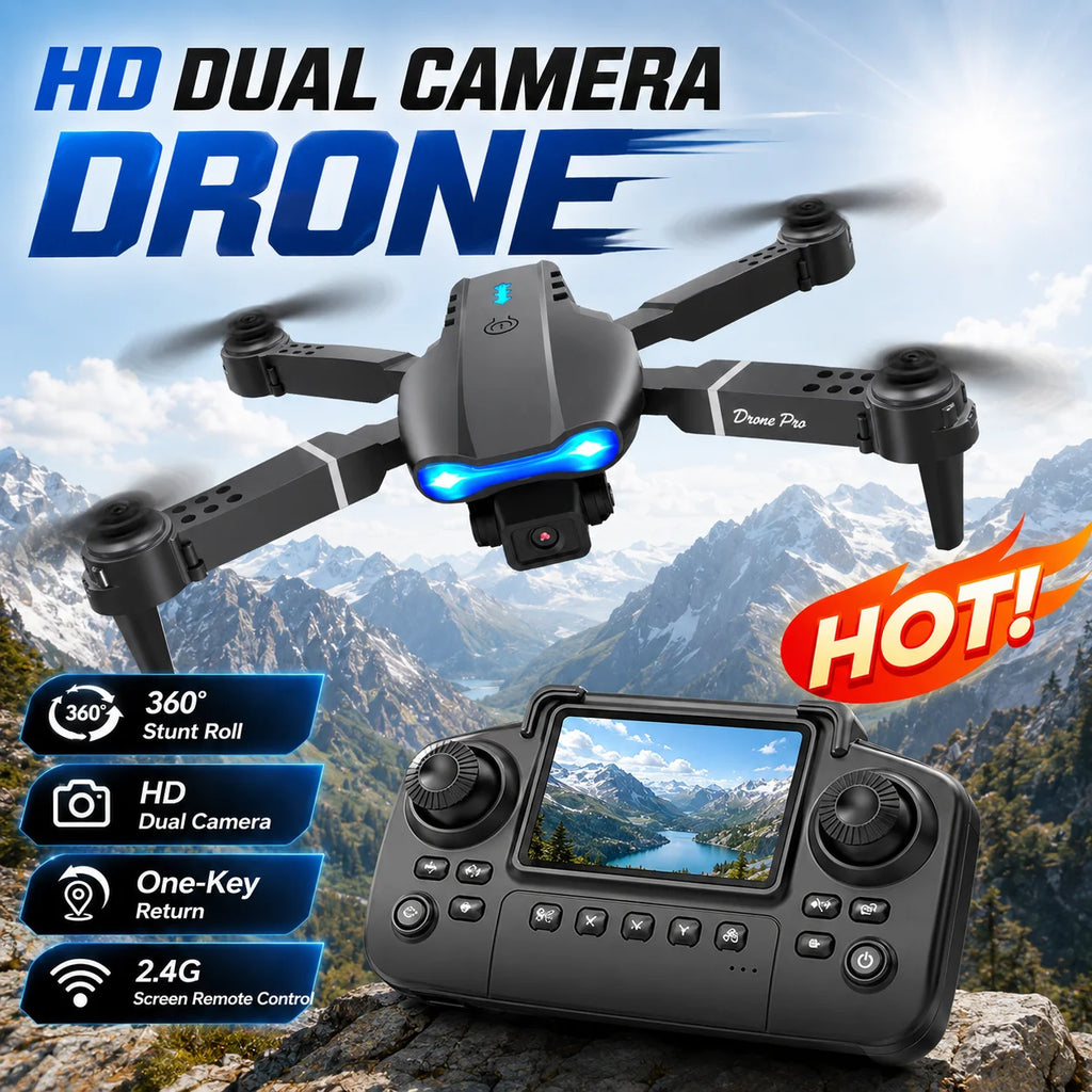 RC Quadcopter Brushless Motor One Key Takeoff Landing Return