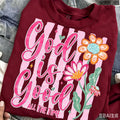 God Is Good All The Time T-shirt Retro Christian