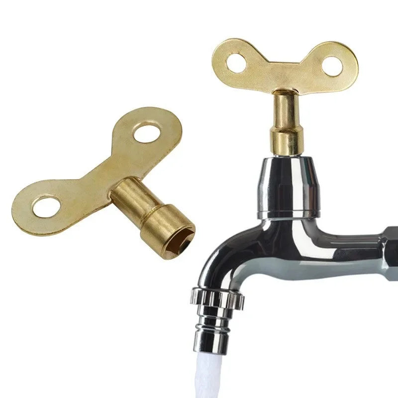 10/5/1pcs Plumbing Hole Tap Key Tap Square Radiator Valve
