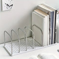 PP Material Desktop Bookshelf | Non-Slip Base  Modern Minimalist Office Desk Organizer Shelf  |  Study Table Storage Rack