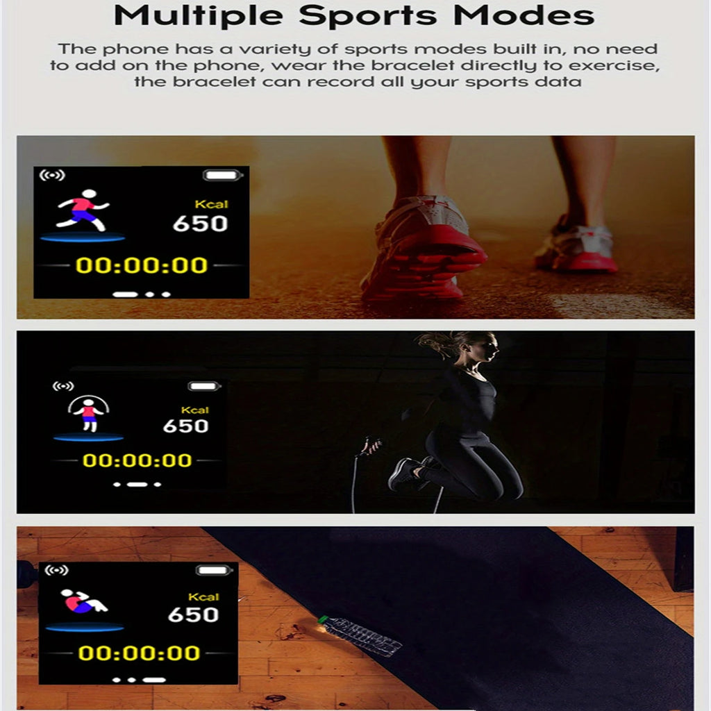Men Smart Watches Color Screen Bluetooth Woman Fitness Sport