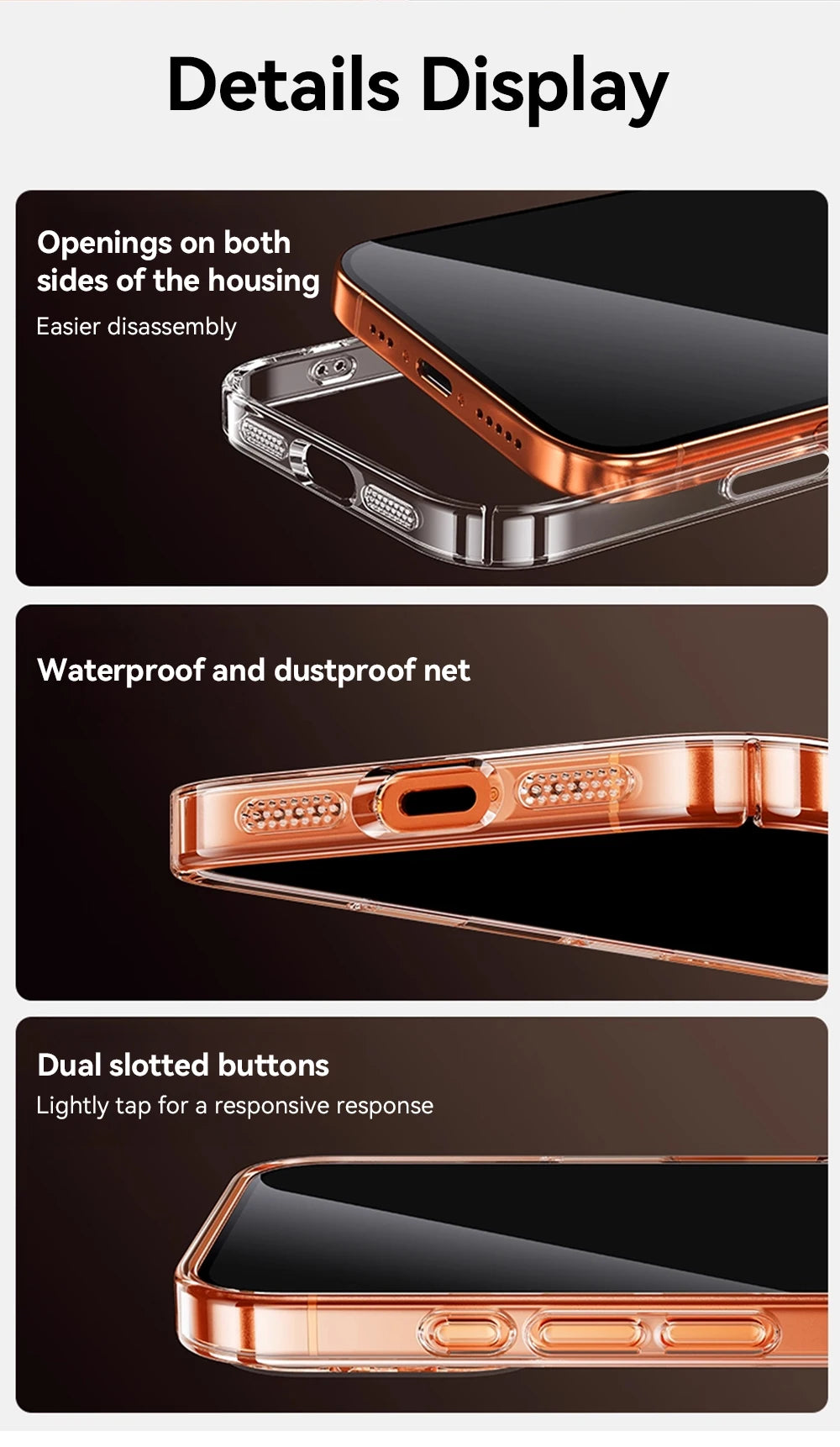 Joyroom Magnetic Case For iPhone 17 16 Pro Max Case Anti Yellow Transparent Cover For iPhone 17 Pro Wireless Charger Thin Cover
