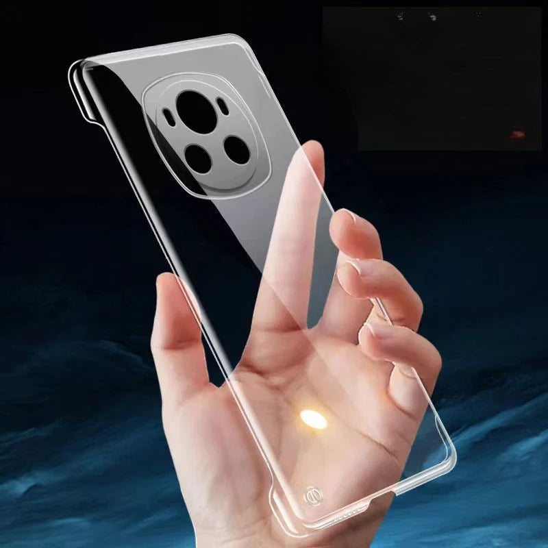 Frameless Slim Clear Hard PC Case for Honor Magic6 Pro ShockProof