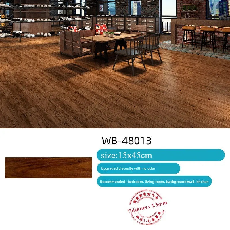 16/32PCS 15X45CM 3d wood grain wall sticker living room bedroom room background wall sticker movie and television pvc decoration