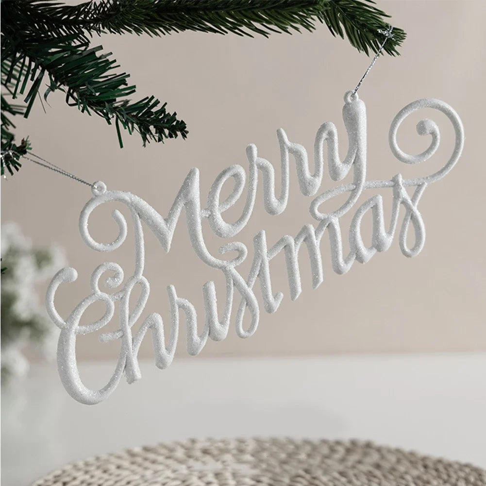 Durable Christmas Tree Pendant Home Decor Christmas Scene Arrangement Decorative Supplies Multi Style Christmas Tree Accessory