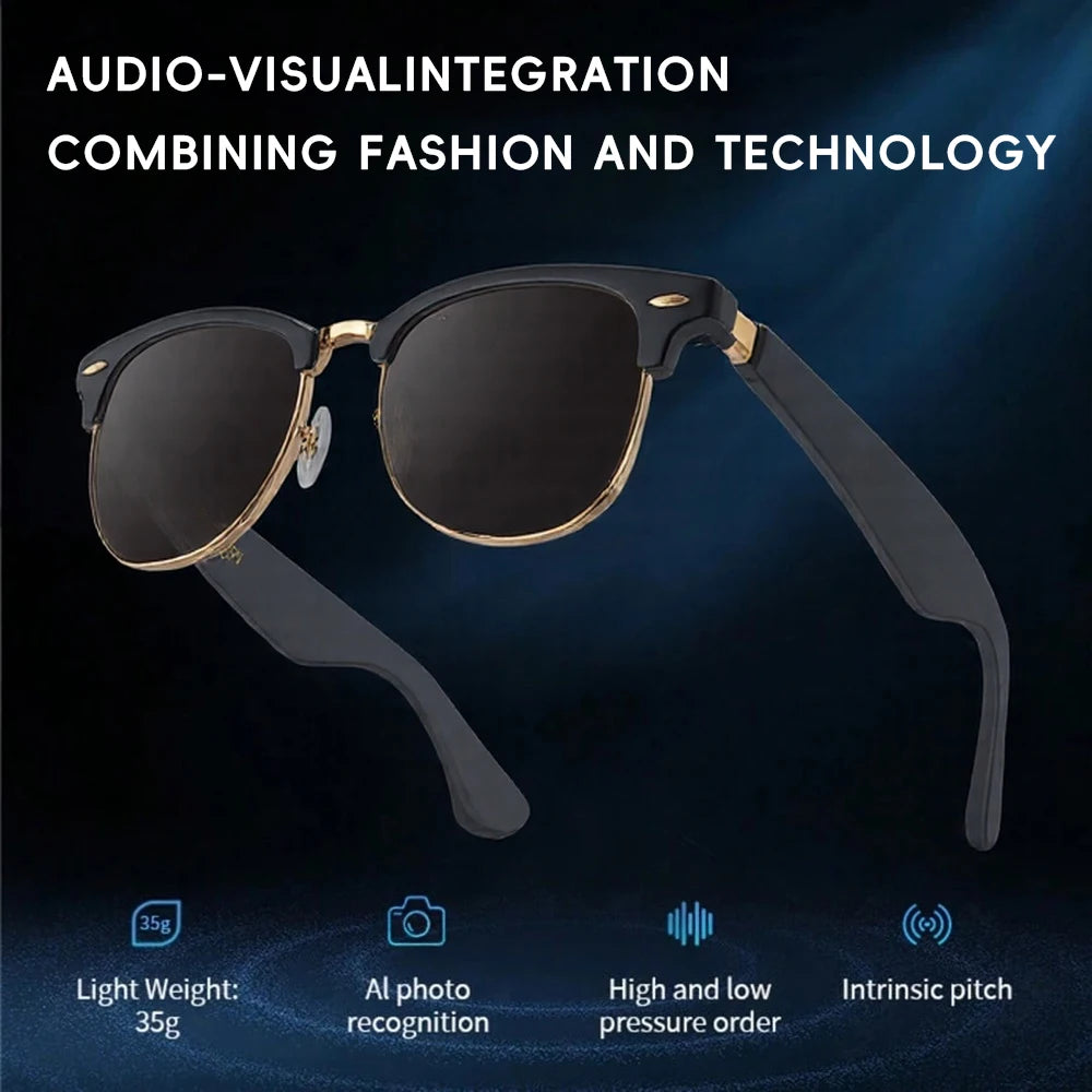 Smart Audio Glasses With Built-in Speakers