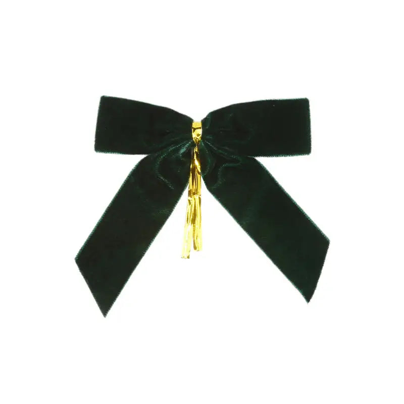 10/20Pcs Velvet Bows For Christmas Tree Decor Wreath Garland Velvet Bow With Twist Tie Christmas Velvet Bows Christmas Holiday