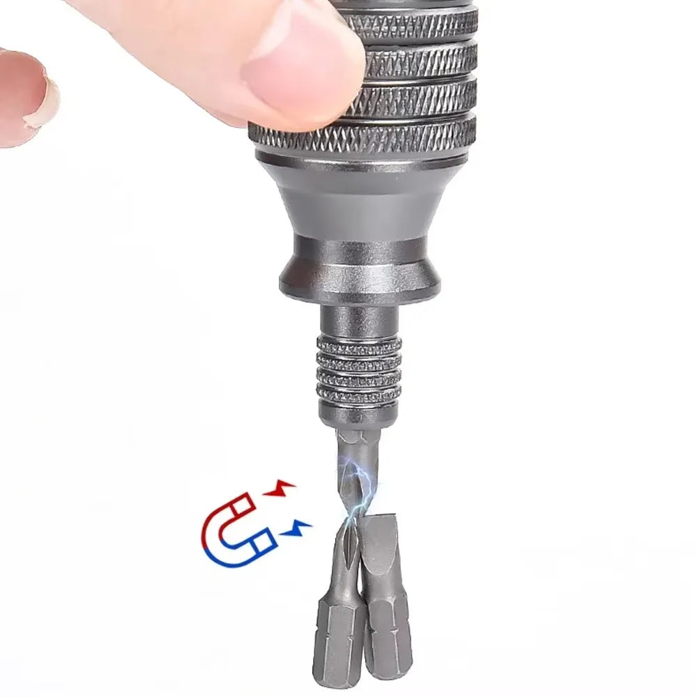 7-in-1 Mini Titanium Screwdriver Bit Set
