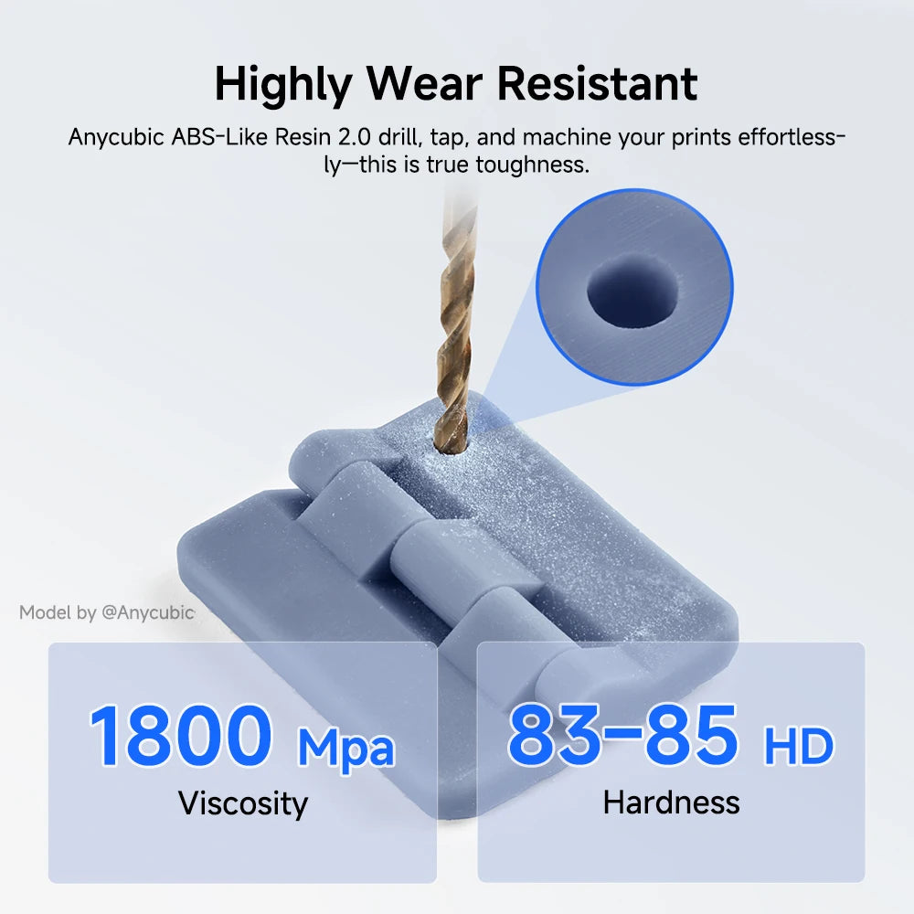 Anycubic 2.0 Resin 3D Printer Photopolymer Abs-like Resin Higher
