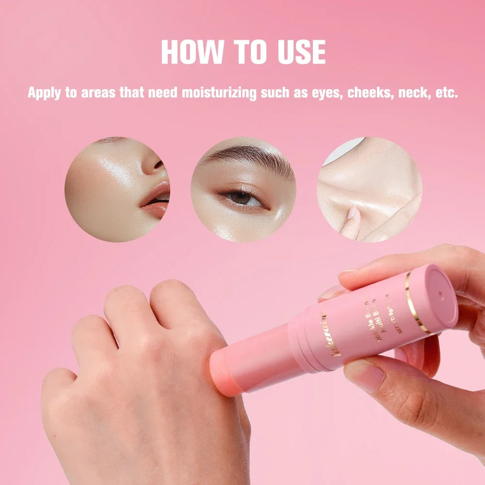 Korean Bounce Multi Balm Collagen Pink Stick Wrinkle Bounce Balm Multi Cream Dull Cosmetics Skin Care