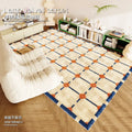 Living Room Carpet Fashion Art Plaid Bedroom Bedside Mat Popular Cloakroom Leisure Area Coffee Table Plush Rugs Ковер Tapis 러그