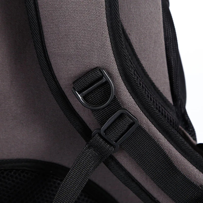 Fat Cat Backpack Carrier Denim Pet Backpack with Space Capsule Bubble for Small Medium Cats Puppy Dog Backpack for Travel Hiking