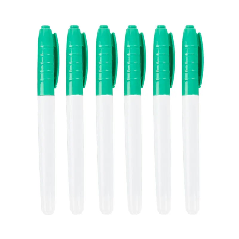 /Lot 0.5MM Erasable Whiteboard Pen 12 Colors Erasing Pen