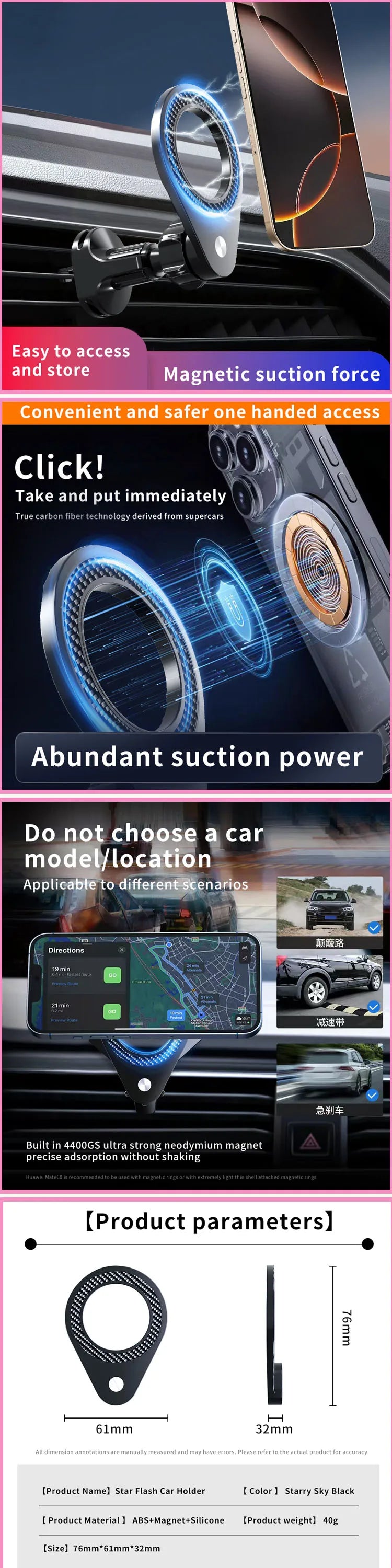 Car Mobile Phone Holder For Volkswagen ID.4 ID.5 2024 2025 12.9" Screen Mount MagSafe Bracket Wireless Charger Stand Accessories