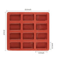 Silicone Mini Loaf Pan Bread Baking Silicone Mold For Brownie Cheesecake Chocolate Bar Kitchen Bakeware Meatloaf Ice Cube Tray
