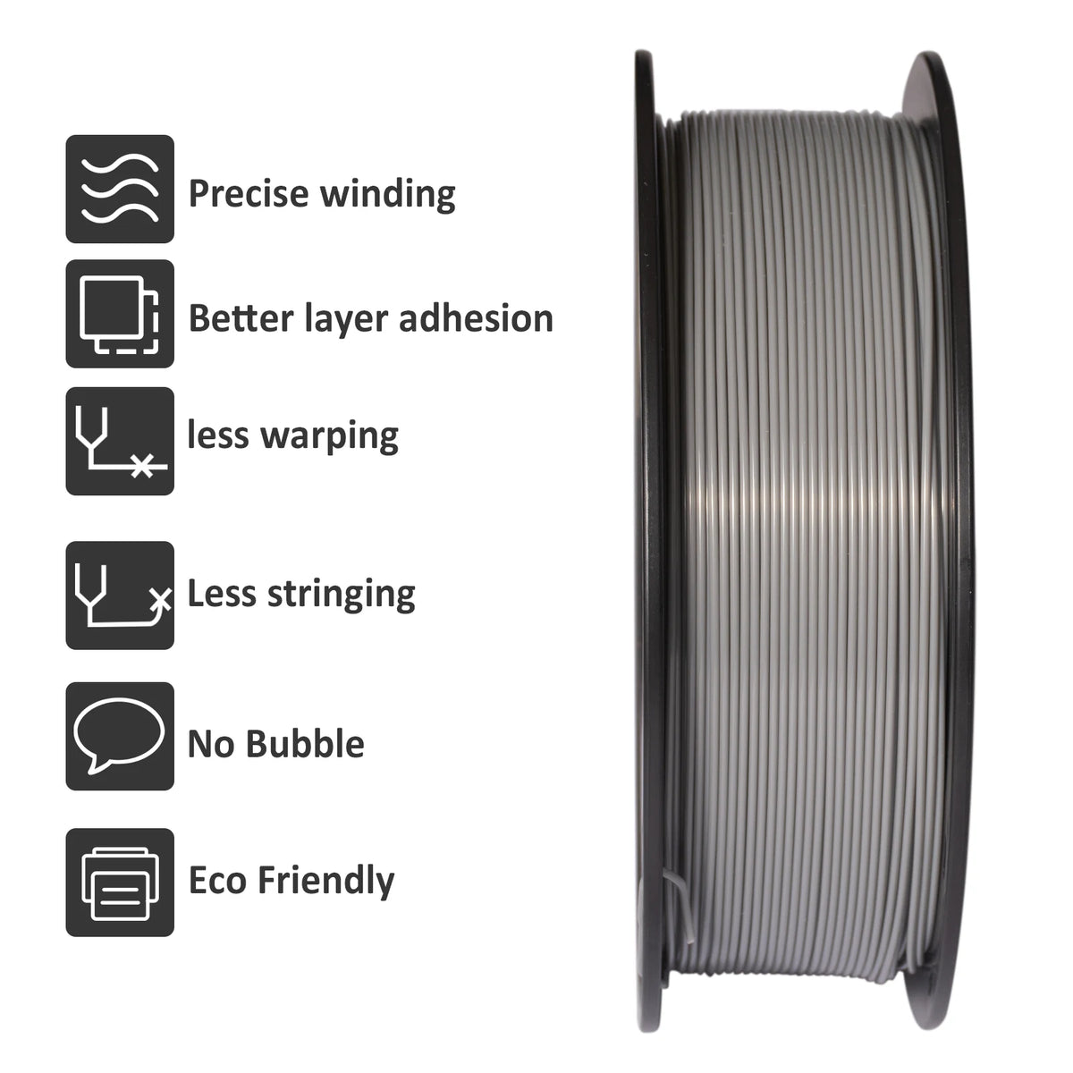 GEEETECH 10Kg In One Box Matte/PETG/Silk PLA/TPU/ABS 3D PLA