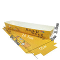 100pcs French Fries Packaging Paper Box Disposable Long Potato Chips Snack Baking Food Packing Holder