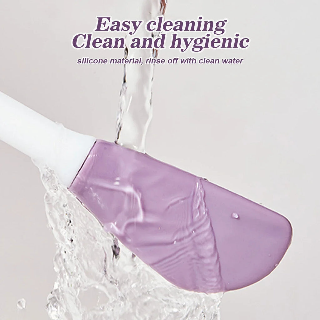 Silicone Facial Cleansing & Mask Brush 2 In1 Cleaning Tools Facial Skin Care Scrub Exfoliator Scrub Pore Blackhead Deep