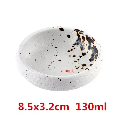 Ceramic Seasoning dish Japanese snack dish soy sushi sauce dish gravy Sauce Vinegar Jam Dishes Kitchen Small Plate Tableware