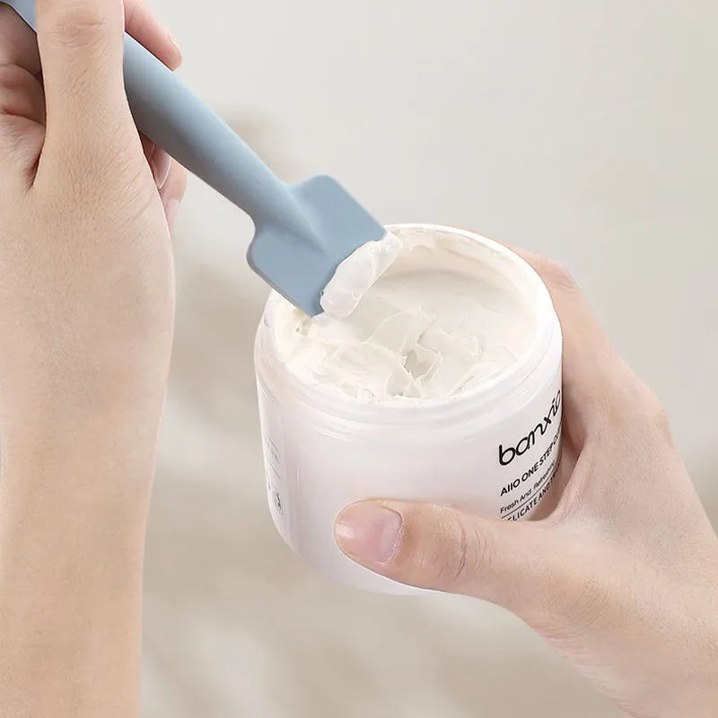 1PC Double-Headed Silicone Facial Cleansing Brush Face Mask Brushes Massage Applicatior Tool for Skin Care Face Makeup Brushes