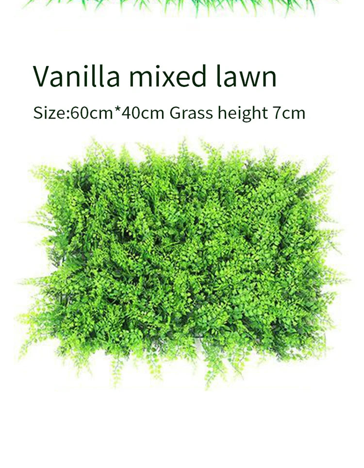 Grass Mat Green Artificial Moss Lawns Garden Turf Carpets Fake Sod Artificial Plant DIY Landscape Wedding Home Decor