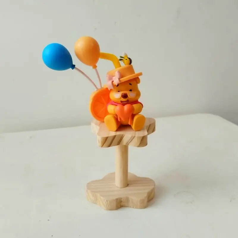 Home Storage Wood Handmade Storage Holders Desktop Doll Handmade Character Blind Box Ladder Storage Display Stand Organizer