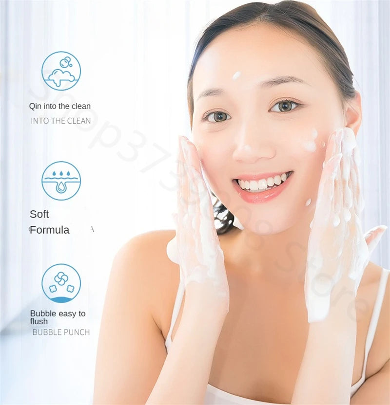 Amino Acid Facial Cleanser Deep Cleansing Moisturizing Oil Control Cleaner Mild Cleansing Gel Skin Care Face Washing Products