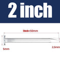 Stainless Steel Flat Head Woodworking Extended Hardware Nails Rust