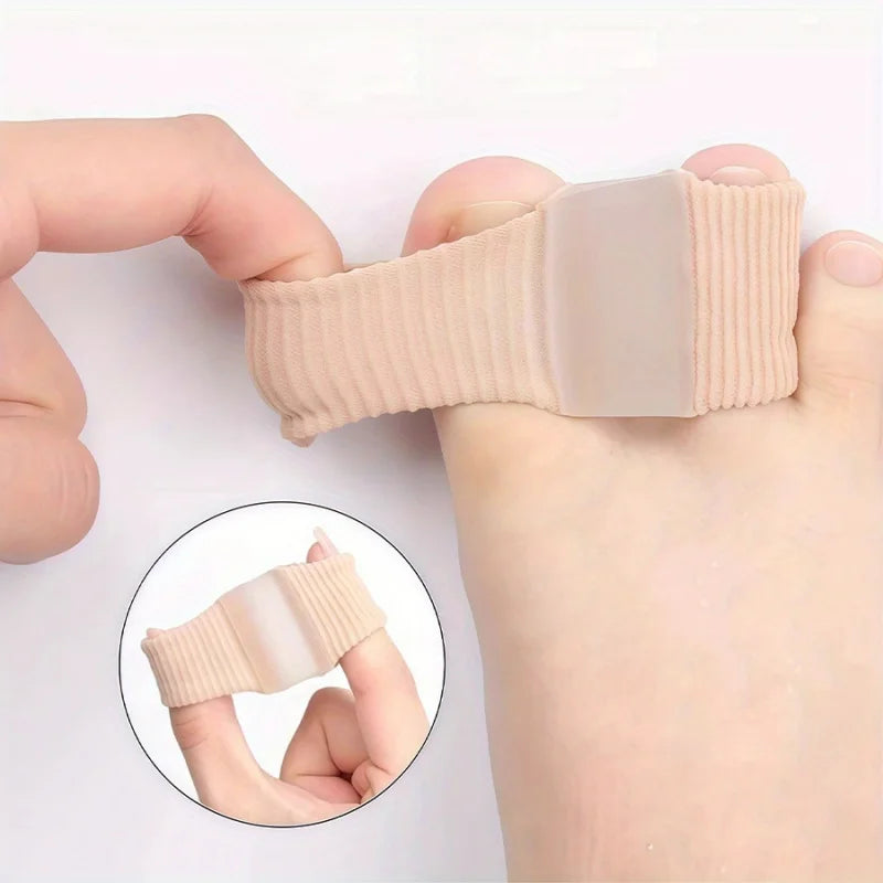 1 Gel Toe Separator | Cushioned and Protective, Soft and Comfortable, Invisible Wear, Unisex Durable Foot Pad