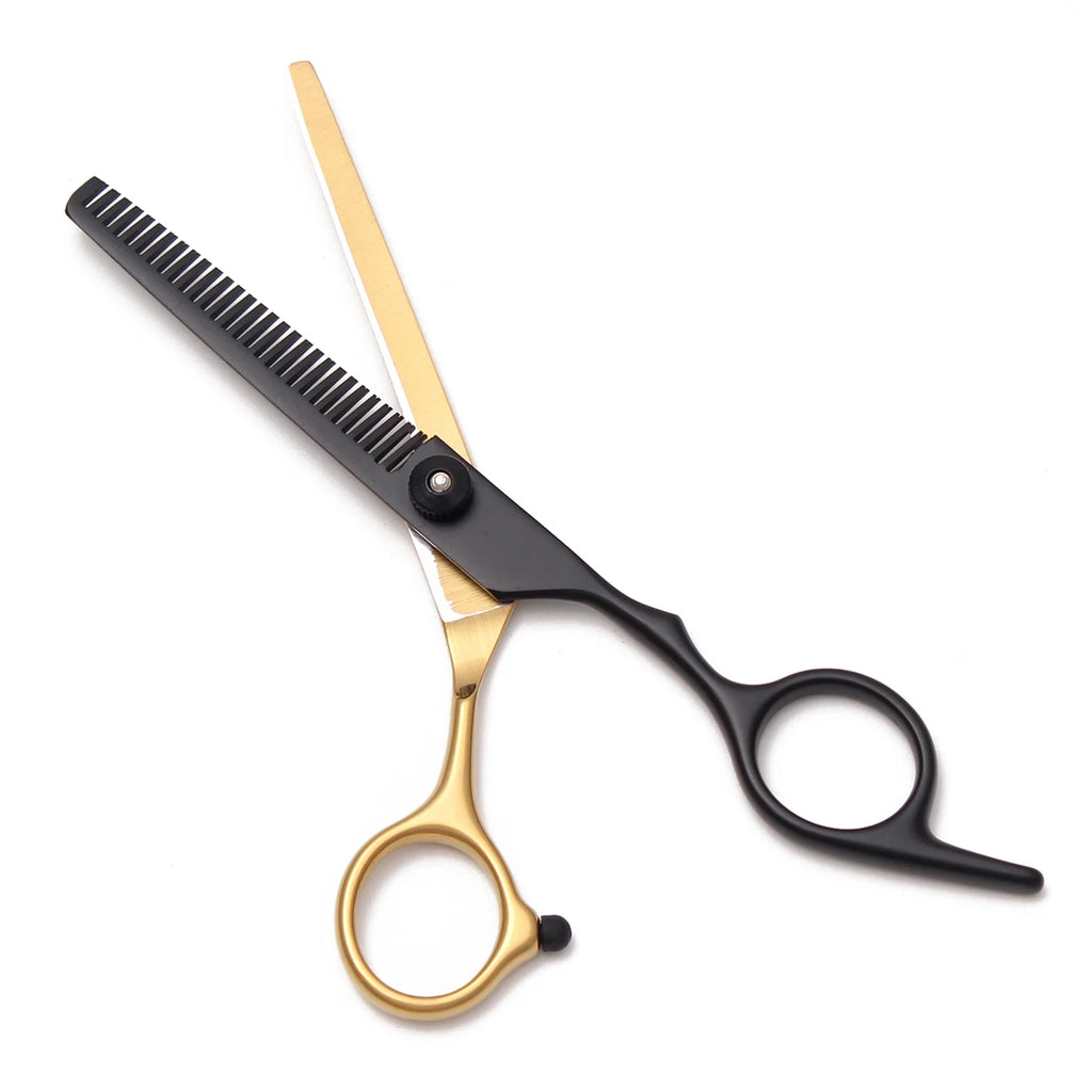 Dog Grooming Scissors 6" JP Stainless Pet Hairdressing Scissors Cutting Scissors Thinning Shears Comb Curved Scissors Z3001